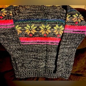 American Eagle Outfitters Colorful Knit Sweater